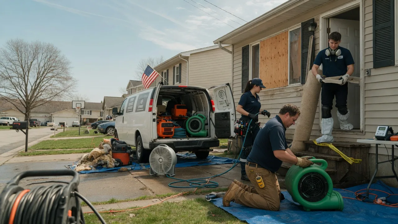 Water Damage Restoration in Dodge, ND near me
